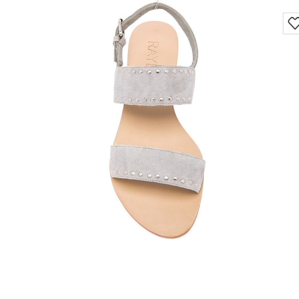 Raye suede studded sandal